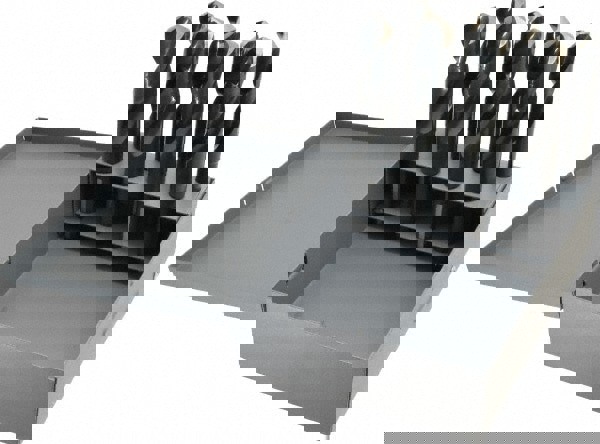 Drill Bit Set: Reduced Shank Drill Bits, 8 Pc, 1